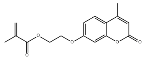 2-Propenoic acid, 2-methyl-, 2-[(4-methyl-2-oxo-2H-1-benzopyran-7-yl)oxy]ethyl ester
