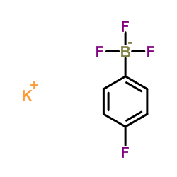 Potassium trifluoro(4-fluorophenyl)borate(1-)