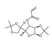 1,2:5,6-di-O-isopropylidene-3-O-acrylate-α-D-glucopentoaldo-1,4-furanose