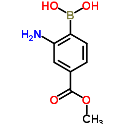 [2-Amino-4-(methoxycarbonyl)phenyl]boronic acid