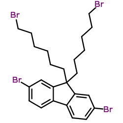 2,7-Dibromo-9,9-bis(6-bromohexyl)-9H-fluorene