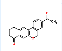 3-Acetyl-10,11-dihydro-5H-dibenzo[c,g]chromen-8(9H)-one