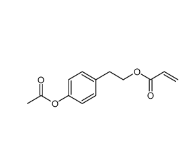 2-Propenoic acid, 2-[4-(acetyloxy)phenyl]ethyl ester