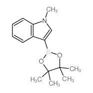 1-METHYL-3-(4,4,5,5-TETRAMETHYL-1,3,2-DIOXABOROLAN-2-YL)-1H-INDOLE