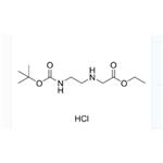 Ethyl 2-((2-((tert-butoxycarbonyl)amino)ethyl)amino)acetate hydrochloride