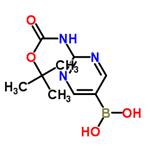 [2-[(tert-Butoxycarbonyl)amino]pyrimidin-5-yl]boronic acid