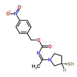 (s)-p1-(3-mercapto-1-pyrrolidinyl)ethylidene]-(4-nitrophenyl)methyl ester, carbamic acid
