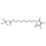 3,4-Dibromo-Mal-PEG2-N-Boc