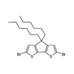 2,6-Dibromo-4,4-dihexyl-4H-cyclopenta[2,1-b:3,4-b']dithiophene