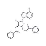 4-Chloro-7-(3,5-di-O-benzoyl-2-deoxy-2-fluoro-beta-D-arabinofuranosyl)-7H-pyrrolo[2.3-d]pyrimidine