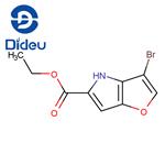 Ethyl 3-broMo-4H-furo[3,2-b]pyrrole-5-carboxylate