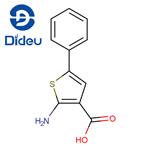 2-AMINO-5-PHENYL-3-THIOPHENECARBOXYLIC ACID pictures