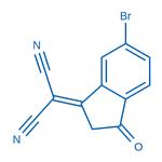 2-(6-Bromo-3-oxo-2,3-dihydro-1H-inden-1-ylidene)malononitrile