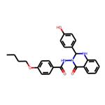 4-butoxy-N-[2-(4-hydroxyphenyl)-4-oxo-1,2-dihydroquinazolin-3-yl]benzamide