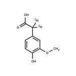 (4-Hydroxy-3-methoxyphenyl)acetic-2,2-d2 Acid