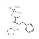 (S)-tert-Butyl (1-phenyl-3-(pyrrolidin-1-yl)propan-2-yl)carbamate