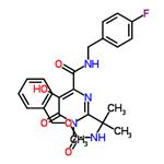 Benzyl [1-[4-[[(4-Fluorobenzyl)amino]carbonyl]-5-hydroxy-1-methyl-6-oxo-1,6-dihydropyrimidin-2-yl]-1-methylethyl]carbamate