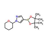 1-(Tetrahydro-2H-pyran-2-yl)-4-(4,4,5,5-tetramethyl-1,3,2-dioxaborolan-2-yl)-1H-pyrazole