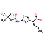 (Z)-2-(2-tert-Butoxycarbonylaminothiazol-4-yl)-2-pentenoic acid