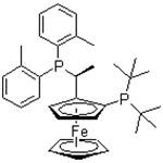 (s)-1-[(r)-2-(di-tert.-butylphosphino)ferrocenyl]ethylbis(2-methylphenyl)phosphi