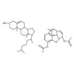 (5α,6α)-17-Methyl-7,8-didehydro-4,5-epoxymorphinan-3,6-diyl diace tate-(3β)-cholest-5-en-3-ol (1:1)