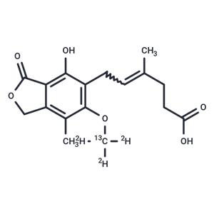 Mycophenolic acid-13C-d3