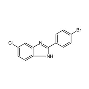 1H-Benzimidazole, 2-(4-bromophenyl)-6-chloro