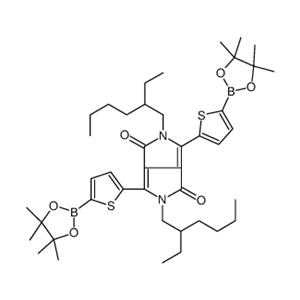  2,5-Bis(2-ethylhexyl)-3,6-bis(5-(4,4,5,5-tetramethyl-1,3,2-dioxaborolan-2-yl)thiophen-2-yl)pyrrolo[3,4-c ]pyrrole-1,4(2H ,5H )-dione