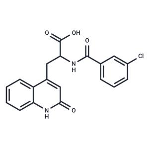 2-(3-Chlorobenzamido)-3-(2-oxo-1,2-dihydroquinolin-4-yl)propanoic acid