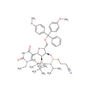 N1-Ethyl-2'-O-TBDMS-5'-O-DMTr-3'-phosphoramidite