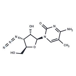 3'-Azido-3'-deoxy-5-methyl-beta-L-cytidine