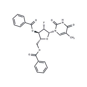 3',5'-Di-O-benzoyl-2'-deoxy-2'-fluoro-5-methyl-beta-D-arabinouridine