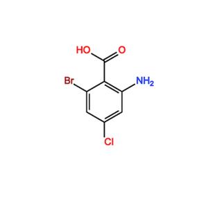 2-amino-3-bromo-5-chlorobenzoic acid