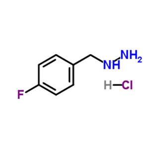 (4-Fluorobenzyl)hydrazine hydrochloride (1:1)