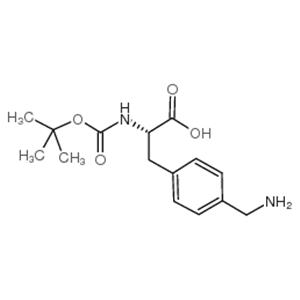 (S)-3-(4-(Aminomethyl)phenyl)-2-((tert-butoxycarbonyl)amino)propanoicacid