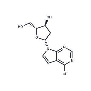 4-Chloro-7-(2-deoxy-b-D-ribofuranosyl)-7H-pyrrolo[2,3-d]-pyrimidine