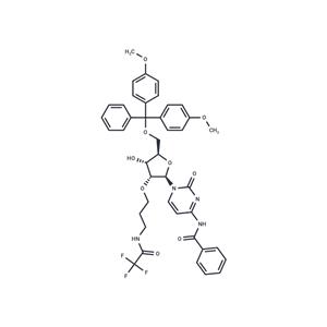 N4-Benzoyl-5'-O-DMTr-2'-O-(N3-trifluoroacetyl) aminopropyl cytidine