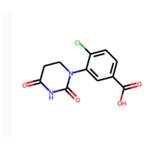 4-Chloro-3-(2,4-dioxotetrahydropyrimidin-1(2H)-yl)benzoic acid