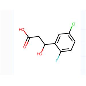 (S)-3-(5-chloro-2-fluorophenyl)-3-hydroxypropanoic acid