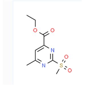 Ethyl 6-methyl-2-(methylsulfonyl)-4-pyrimidinecarboxylate