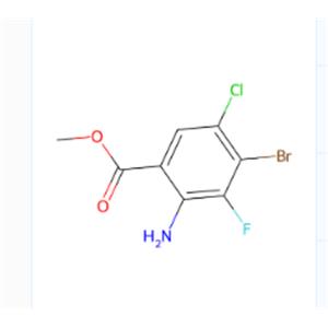 methyl 2-amino-4-bromo-5-chloro-3-fluorobenzoate
