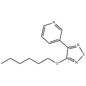 3-[4-(Hexyloxy)-1,2,5-thiadiazol-3-yl]pyridine