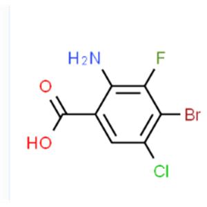 2-Amino-4-bromo-5-chloro-3-fluorobenzoic acid