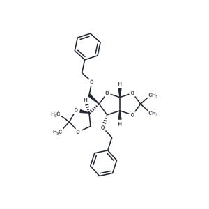 (3aR,5S,6S,6aR)-6-Benzy ?loxy-5-(benzyloxymethyl)-5-[(4R)-2,2-dimethyl-1,3-dioxolan-4-yl]-2,2-dimethyl-6,6a-dihydro-3aH-furo[2,3-d][1,3]dioxole