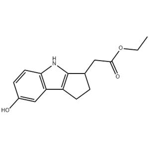 ethyl 2-{7-hydroxy-1H,2H,3H,4H-cyclopenta[b]indol-3-yl}acetate ?