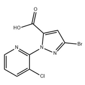 3-BroMo-1-(3-chloropyridin-2-yl)-1H-pyrazole-5-carboxylic acid