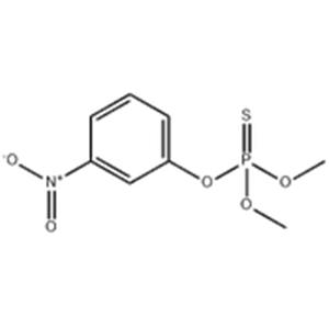 Thiophosphoric acid O,O-dimethyl O-(m-nitrophenyl) ester