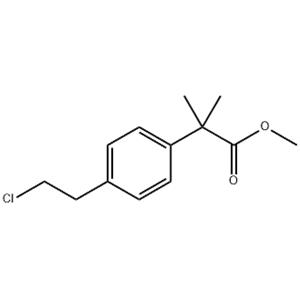 ethyl 2-(4-(2-chloroethyl)phenyl)-2-methylpropanoate