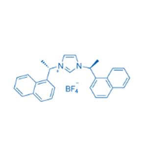 1,3-Bis((S)-1-(naphthalen-1-yl)ethyl)-1H-imidazol-3-ium tetrafluoroborate