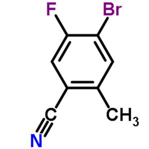 4-Bromo-5-fluoro-2-methylbenzonitrile